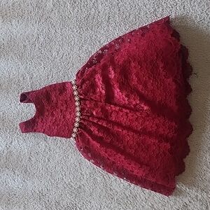American Princess | Dresses | Nwt Red Toddler Party Dress | Poshmark